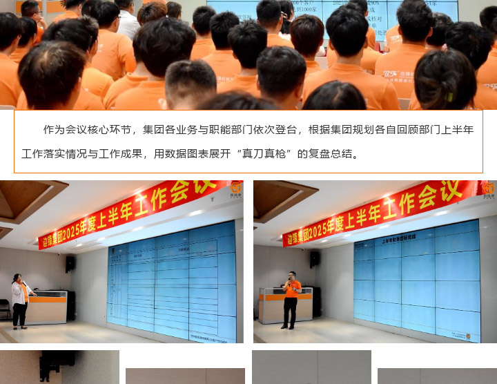 边锋机械集团2025年度上半年工作会议图七