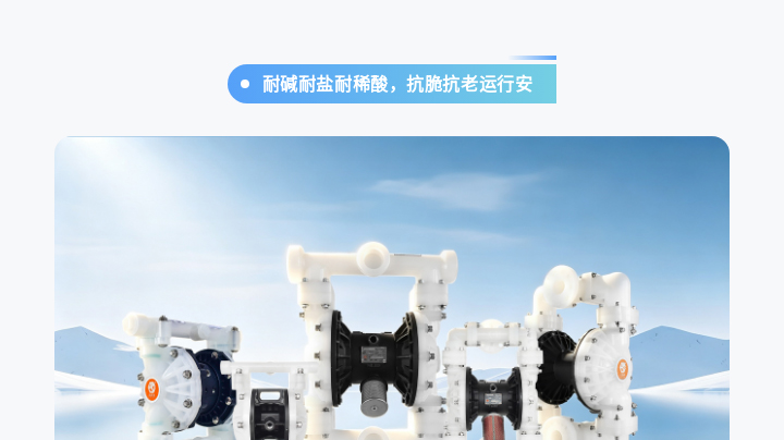  塑料气动隔膜泵选型指南2