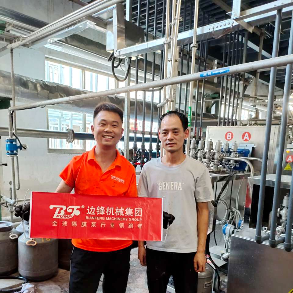 边锋隔膜泵为纺织印染行业安全生产保驾护航3