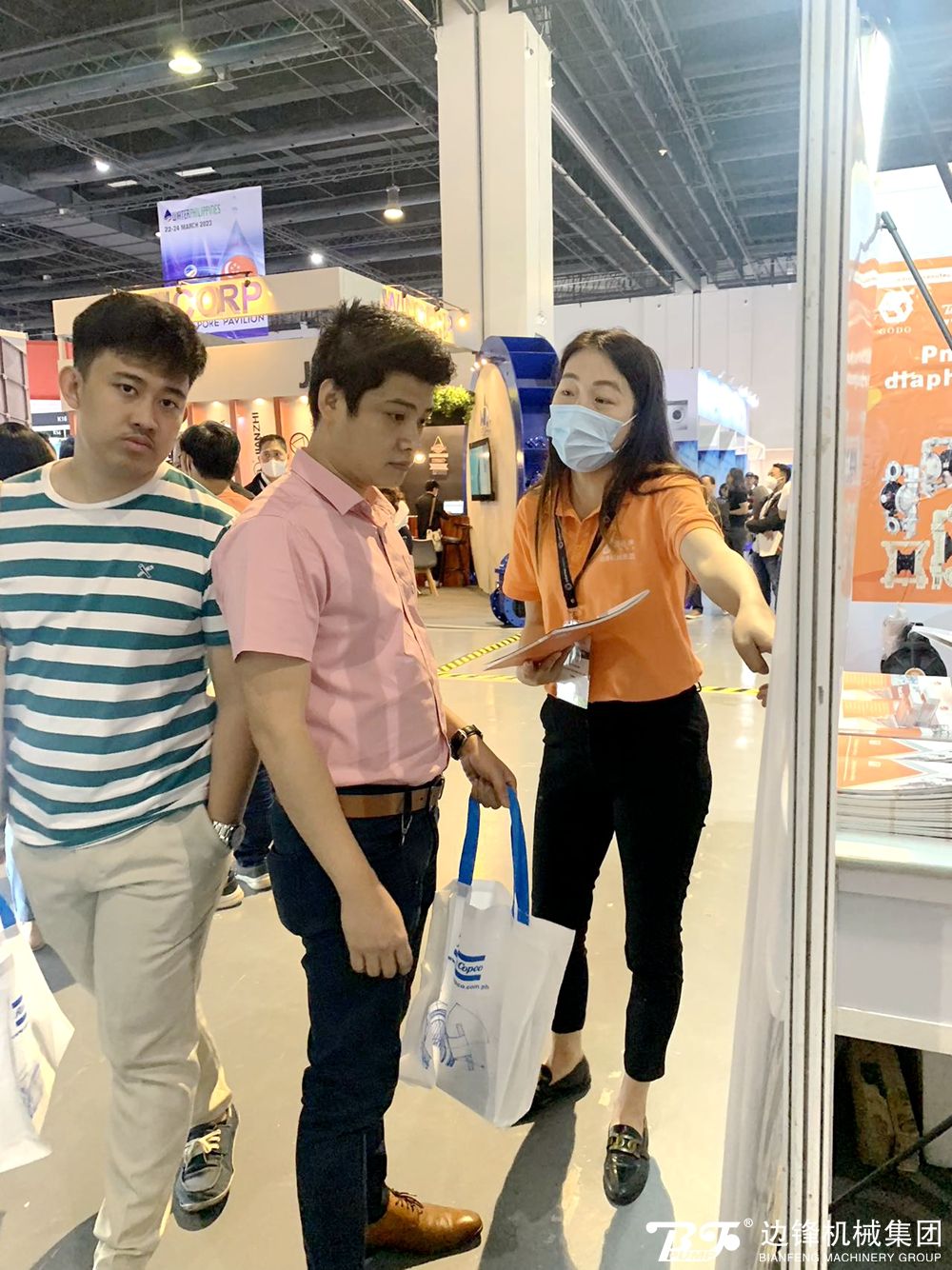 边锋机械集团亮相菲律宾马尼拉水处理展览会 边锋机械集团亮相菲律宾马尼拉水处理展览会