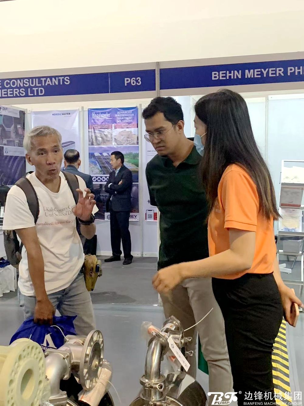 边锋机械集团亮相菲律宾马尼拉水处理展览会 边锋机械集团亮相菲律宾马尼拉水处理展览会